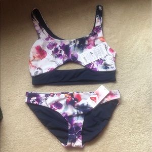 Athleta Watercolor Bikini- medium